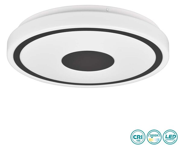 Φωτιστικό Οροφής RL Lighting Bunda R64361132 Μαύρο Ματ