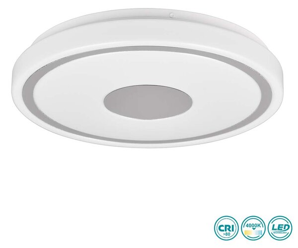 Φωτιστικό Οροφής RL Lighting Bunda R64361106 Χρώμιο (4000K)