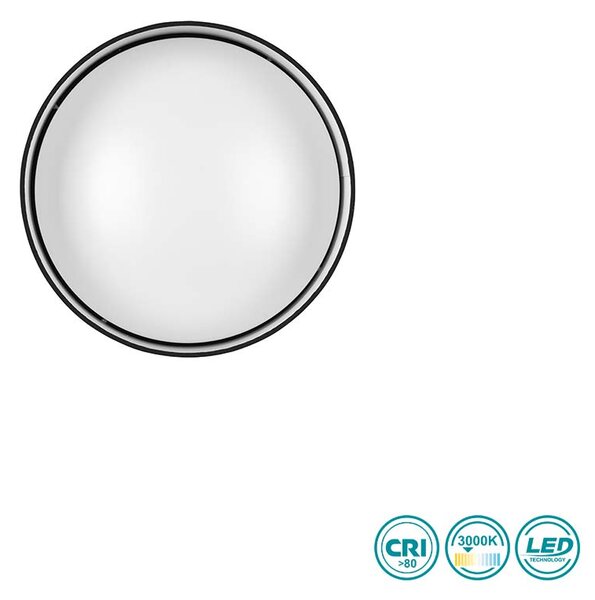 Φωτιστικό Οροφής RL Lighting Locarno R64191102 Μαύρο