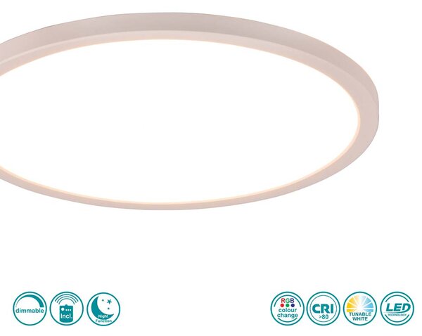 Φωτιστικό Οροφής RL Lighting Aureo R64371131 Λευκό Ματ