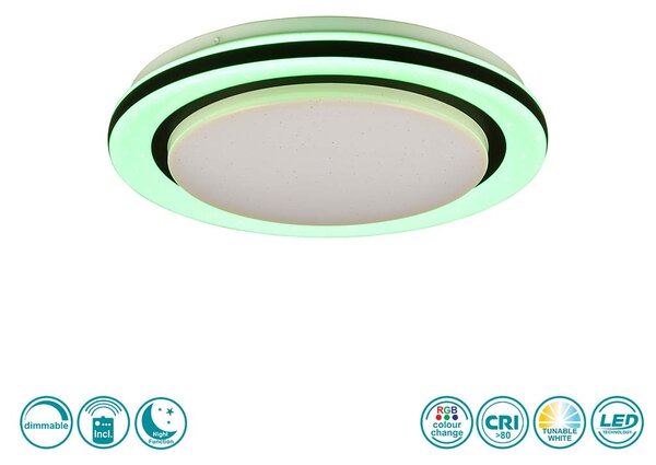 Φωτιστικό Οροφής RL Lighting Cartida R67244000 Λευκό