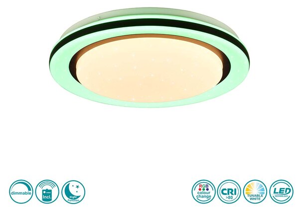 Φωτιστικό Οροφής RL Lighting Cartida R67244000 Λευκό