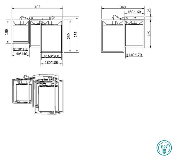 Φωτιστικό Οροφής Trio Lighting Ross 603130317 Μαύρο Ματ με Αμπαζούρ