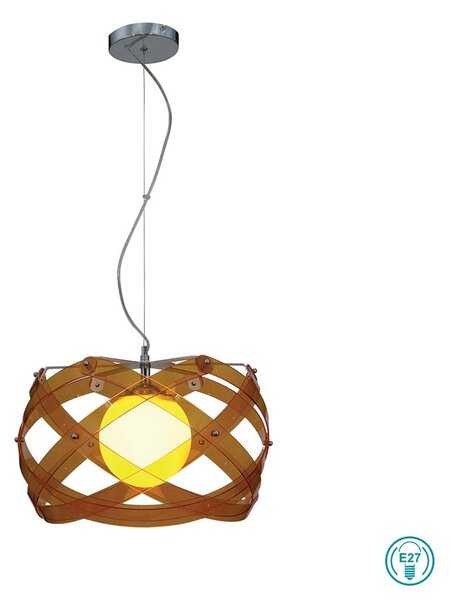 Φωτιστικό Κρεμαστό Home Lighting Nefeli 77-1538 Πορτοκαλί