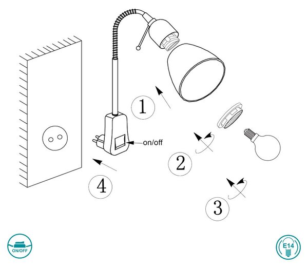 Σποτ Πρίζας Trio Lighting Ligara 8911211-32 Μαύρο