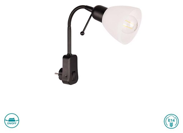 Σποτ Πρίζας Trio Lighting Ligara 8911211-32 Μαύρο