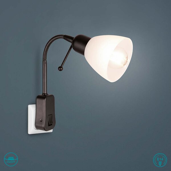 Σποτ Πρίζας Trio Lighting Ligara 8911211-32 Μαύρο