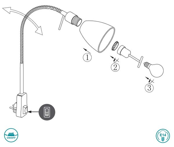 Σποτ Πρίζας Trio Lighting Levisto 891010132 Μαύρο