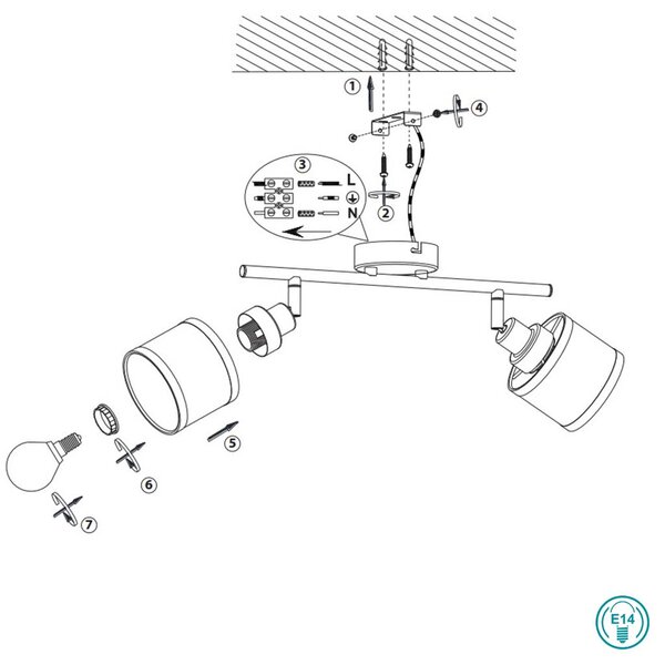 Σποτ Trio Lighting Arosa 812100206 Χρώμιο