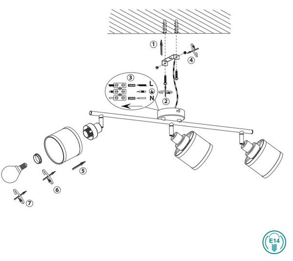 Σποτ Trio Lighting Arosa 812100306 Χρώμιο