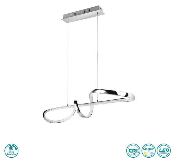 Φωτιστικό Ράγα RL Lighting Padua R37281106 Χρώμιο (4000K)