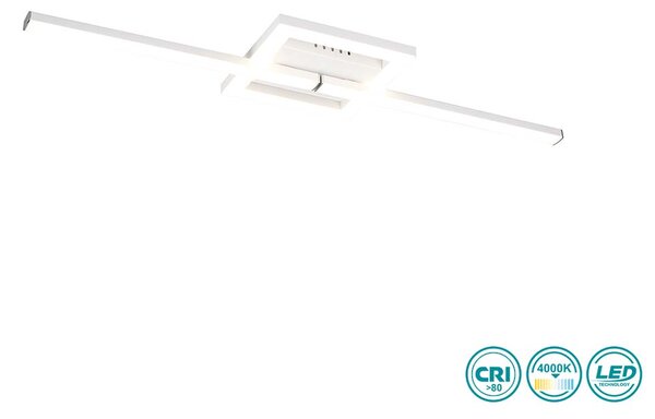 Φωτιστικό Οροφής RL Lighting Viale R67303131 Λευκό Ματ