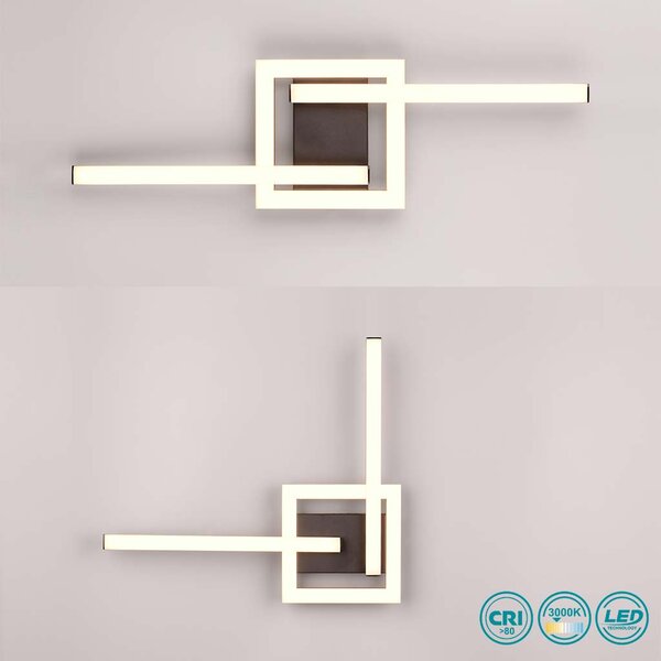 Φωτιστικό Οροφής RL Lighting Viale R67303132 Μαύρο Ματ