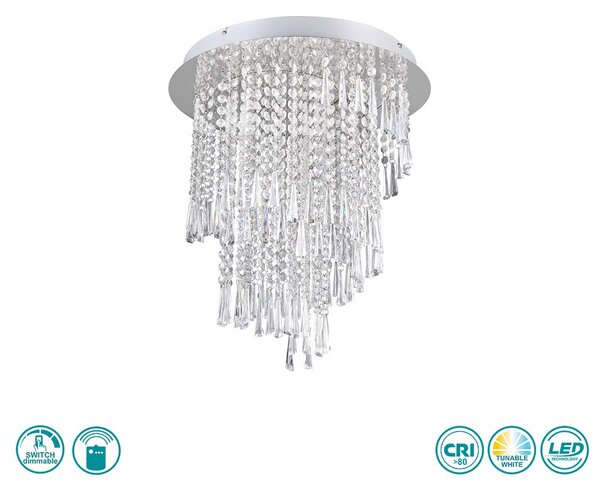 Φωτιστικό Οροφής RL Lighting Pomp R67349106 D45 Χρώμιο