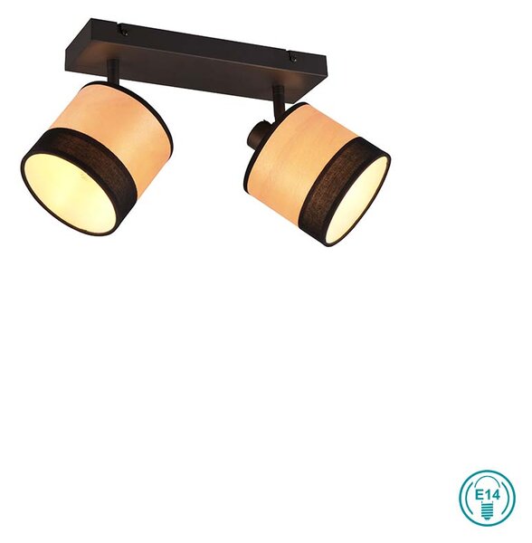 Σποτ RL Lighting Bolzano R81662032 Μαύρο