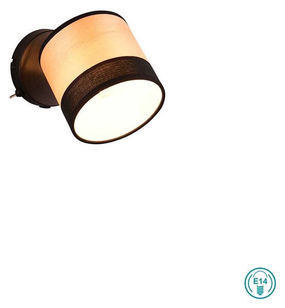 Σποτ RL Lighting Bolzano R81661732 Μαύρο