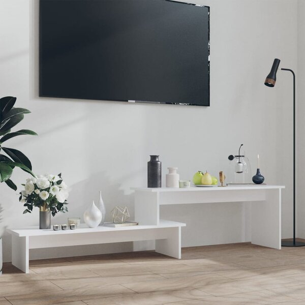 VidaXL Έπιπλο Τηλεόρασης Λευκό 180 x 30 x 43 εκ. από Επεξ. Ξύλο