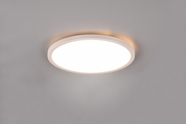 Πλαφονιέρα Φωτιστικό Οροφής LED RGB 18W Dimmer 3CCT Φ29cm Aureo Trio Lighting R64371131 Λευκό