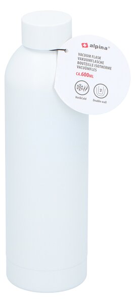 Μπουκάλι Θερμός 600ml Alpina 871125250676 White