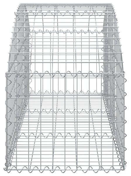 VidaXL Συρματοκιβώτιο Τοξωτό 150x50x40/60εκ. από Γαλβανισμένο Χάλυβα