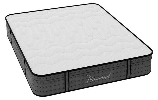 Στρώμα Diamond 3 ζωνών με ελατήρια pocket + οικολογικό memory foam 25 - 27cm 140x200cm