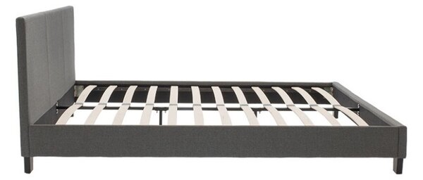 Κρεβάτι διπλό 150x200 cm Nevil 3134 Σκούρο Γκρι