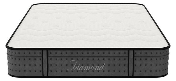 Στρώμα Diamond 3 ζωνών με ελατήρια pocket + οικολογικό memory foam 25 - 27cm 140x200cm