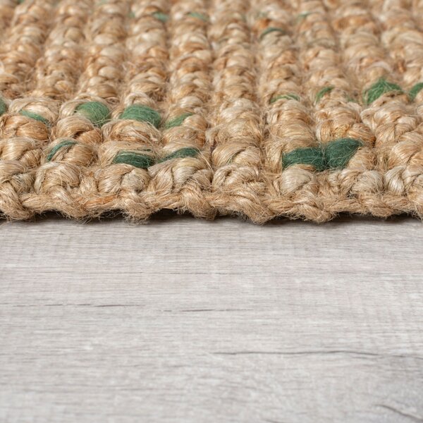 Χαλί Διαδρόμου Sarita Jute Boucle Natural 60X230 cm, Flair Rugs