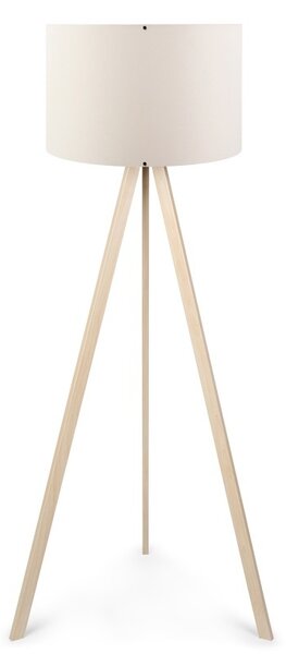 Φωτιστικό Δαπέδου PWL-1060, E27 Natural-κρεμ, 38x140 cm