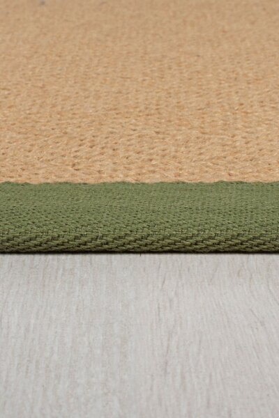 Χαλί Διαδρόμου Kira Jute Πράσινο 60X230 cm, Flair Rugs