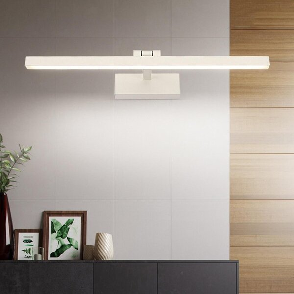 Φωτιστικό τοίχου LED Debiwen, Λευκό, 10x60x6 cm
