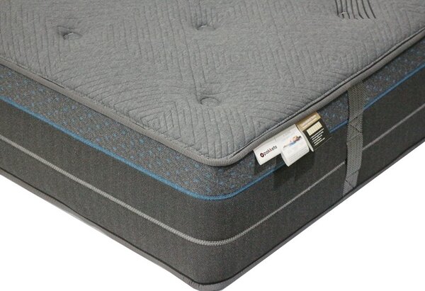 Στρώμα με euro top, Resty, Pako, Γκρι 140x200x32 cm