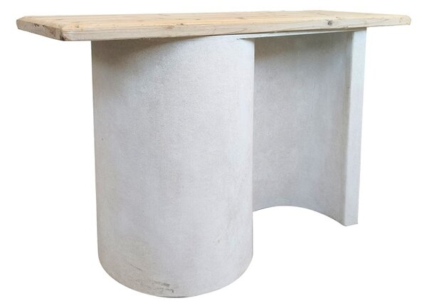 Κονσόλα, Jeckie, Pako, Λευκό 120x38x80 cm