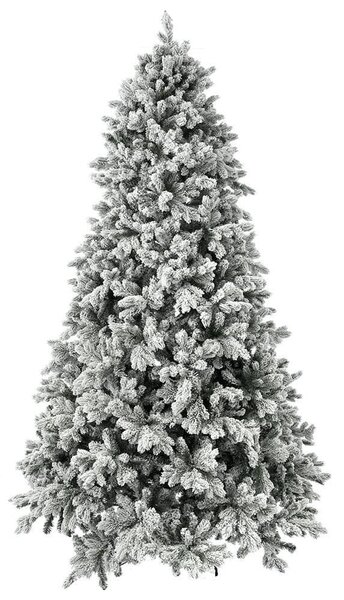 Χριστουγεννιάτικο Δέντρο Flocked Sugar Pine 78100 270cm (4656tips) White-Green