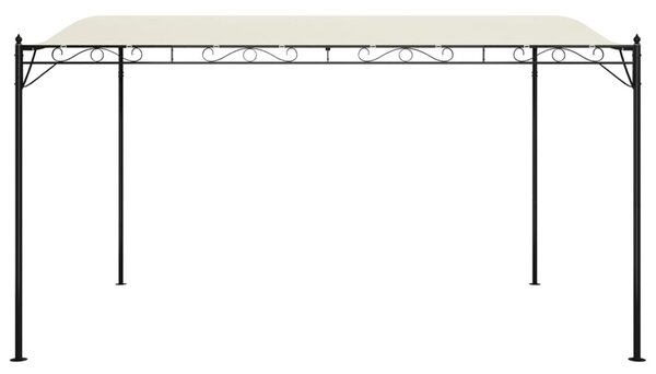 VidaXL Τέντα Κρεμ 4 x 3 μ. 180 γρ./μ² από Ύφασμα και Ατσάλι