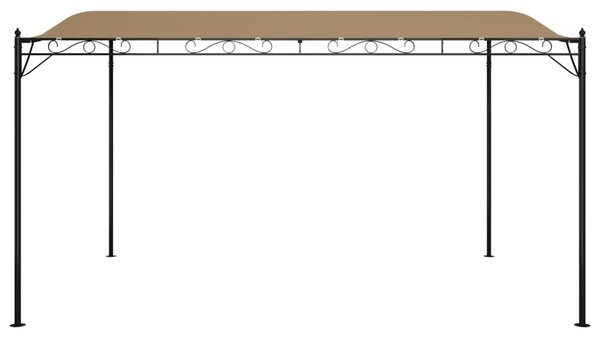 VidaXL Τέντα Taupe 4 x 3 μ. 180 γρ./μ² από Ύφασμα και Ατσάλι