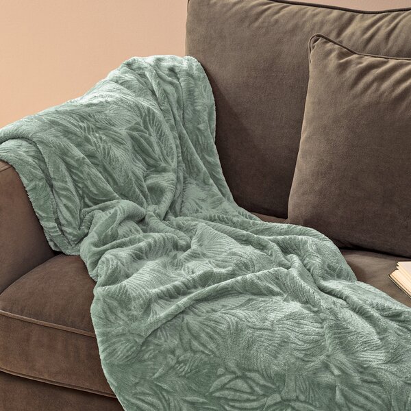 Κουβέρτα Fleece Ημίδιπλη (180x230) A-S Ryo Blue 204419A
