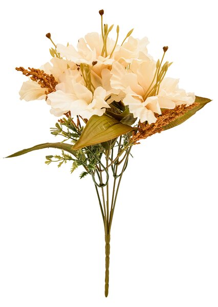 Τεχνητό Μπουκέτο Λουλουδιών 33εκ. A-S Josa 219004 White
