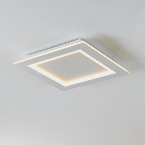 EGLO connect LED φωτιστικό οροφής Padrogiano-Z 1-φωτισμού, 45 x cm, ρυθμιζόμενος, Λευκό, Σαλόνι / τραπεζαρία, Μέταλλο, σύγχρονο