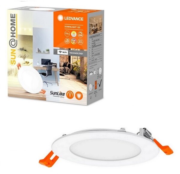 Ledvance - LED Dimmable χωνευτό φωτιστικό SUN@HOME LED/8W/230V CRI 95 Wi-Fi