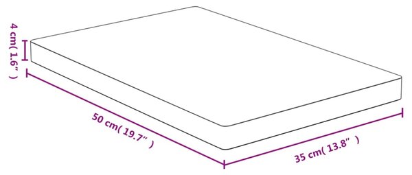 VidaXL Σανίδα Κοπής 135x50x4 εκ. από Μπαμπού