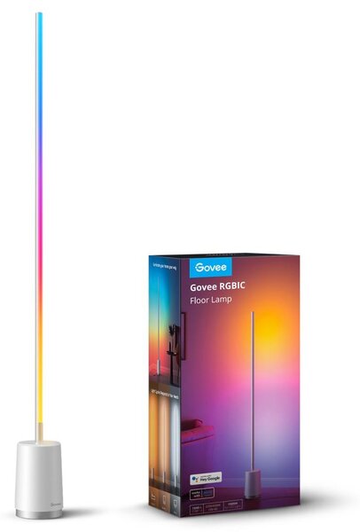 Govee - Επιδαπέδια λάμπα LED Lyra Smart RGBICWW 2200-6500K Wi-Fi + τηλεχειριστήριο