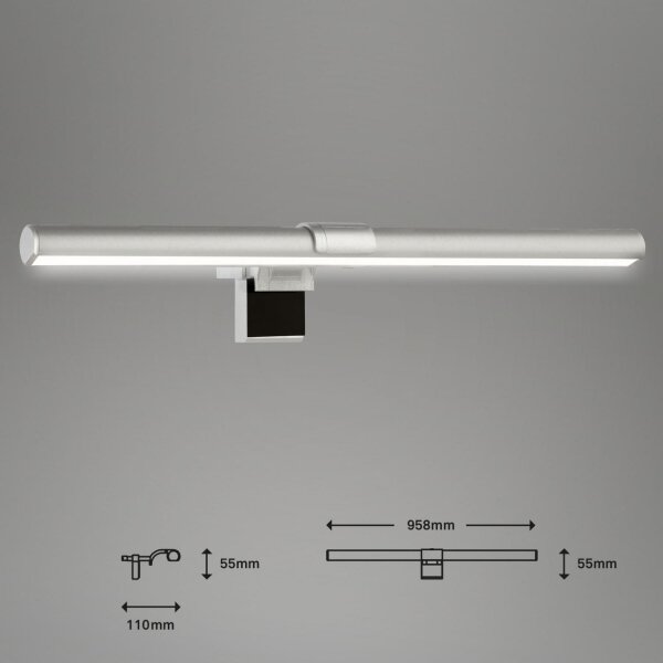 Briloner 2303-014 -LED Dimmable φωτισμός οθόνης LED/3,5W/5V 3000/4500/6500