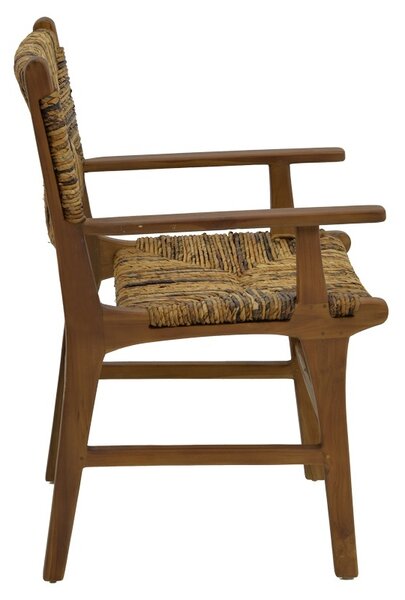 Πολυθρόνα Refane Boho Pako World Φυσικό 55x60x85 cm