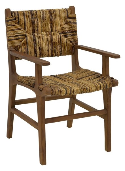 Πολυθρόνα Refane Boho Pako World Φυσικό 55x60x85 cm
