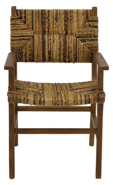 Πολυθρόνα Refane Boho Pako World Φυσικό 55x60x85 cm