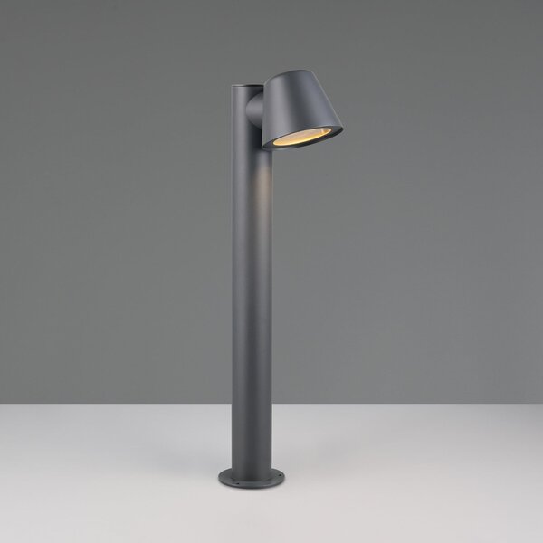 Trio Lighting Λάμπα βάσης Beni, μαύρο ματ, ύψος 60 cm, μέταλλο, ρυθμιζόμενος, Μαύρο, Μέταλλο, σύγχρονο