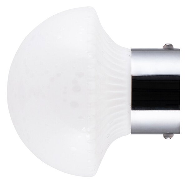 Globen Lighting - Fungo 16 Φωτιστικό Τοίχου/Φωτιστικό οροφής IP44 Λευκό/Χρώμιο