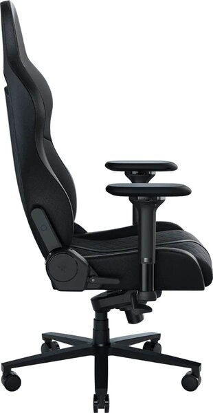 Razer ENKI BLACK Gaming Chair - Built-in Lumbar Arch Memory Foam PU Leather Adjustable Recline