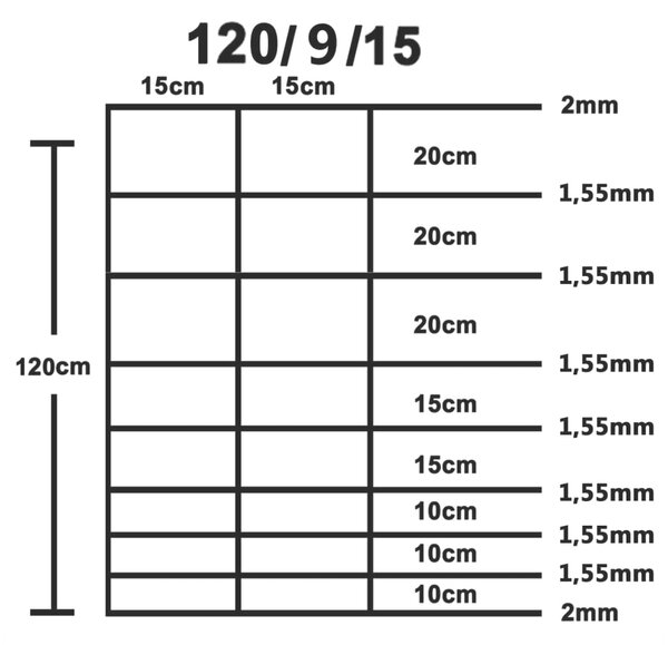 VidaXL Συρματόπλεγμα Περίφραξης Ασημί 50 x 1,2 μ. Γαλβανισμένο Ατσάλι